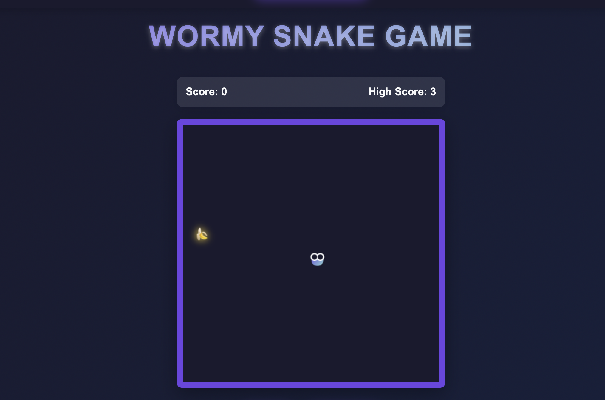 Wormy Snake Game